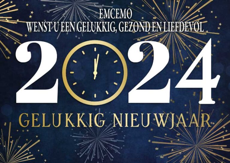 EMCEMO wenst iedereen een gelukkig en gezond 2024